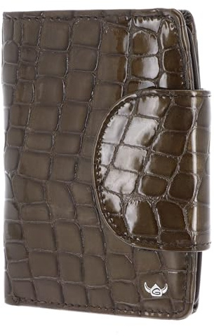 Golden Head Leder Geldbörse Cayenne RFID Protect Kombischeintasche mit Riegel 1439 Toffee braun
