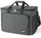 unycos - Bolsa Térmica Porta Alimentos【30L】 Nevera Portátil, Lunch Box Impermeable, Hermética e Isotérmica, Porta Fiambrera de Gran Capacidad para Almuerzo, Oficina, Viaje, Pícnic o Colegio (Negro)