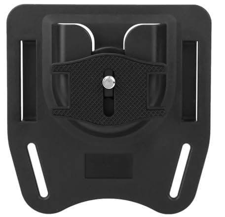 Universal DSLR Camera Belt Clip Waist Belt Holder Camera Holsters Quick Release Mount Waist Belt Holsters 1/4in Screw Camera Belt Clip Mount