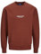 JACK & JONES Herren Jorvesterbro Sweat Crew Neck Noos 12241694,Brandy Brown,XL