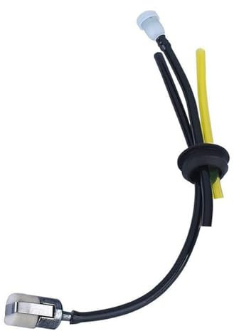 Lot de 1 tuyau de carburant à 3 trous - Kit de filtre à carburant - Pour débroussailleuse - Remplacement de la conduite de carburant - Accessoire de tondeuse à gazon pour jardin, maison