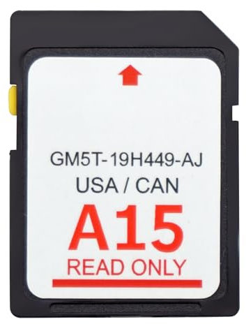 2025 Latest Version A15 Navigation SD Card Fits for Ford/Lincoln,Sync USA/Canada,Updated A15 GM5T-19H449-AJ