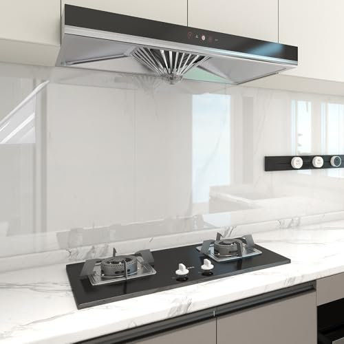 JTENGYAO Electrostatic Wall Protective Film, 45CMX10M Clear Plastic Film Transparent Static Waterproof Heat Resistant Splash Removable Wall Protector for Kitchen Dining Room Wood Countertop