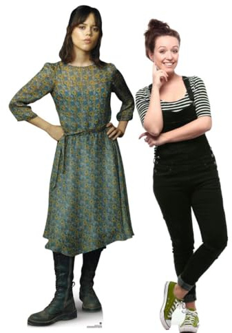 Star Cutouts SC4668 Astrid Deetz Jenna Ortega Beetlejuice Beetlejuice – 158cm Cardboard Cutout for Fans & Party Decorations