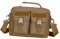 CORHAD Outdoor Angeln Schultertasche Für Herren Praktische Umhängetasche Mit Mehreren Fächern Für Angelausrüstung Robuste Crossbody Angeltasche Wolfbraun Ideal Für Camping Und