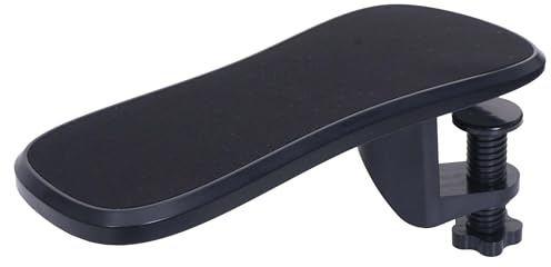 Mendler Armauflage HWC-N75, ergonomisch verstellbar | für Schreibtisch, Arm-/Handgelenkstütze, Handgelenkauflage, Ablage
