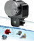 Pawfly Futterautomat für Aquarium, 60ml Automatischer Fischfutterspender mit Timer, Einstellbar Fischfutterautomat für Pellets Granulat & Streifen, Batteriebetrieben (Batterie Nicht enthalten)