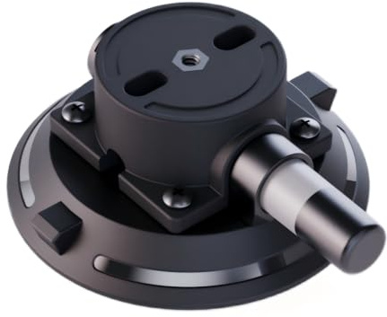 RC SUCKER 4.5 Camera Suction Cup Mount, Heavy Duty Pump Vacuum Mount | G1/4 -20, Compatible with Action Cameras & Smartphones; Suitable for Car Windshield/Glass/Tile & smooth flat‑surface shooting