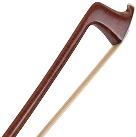 Aumotop 4/4-Geigenbogen aus Holz in Voller Größe, Hybrid-Pernambuk-Kohlefaserkern, Leichtes Saiteninstrumentenzubehör für Musiker