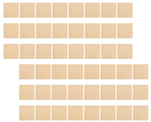 500 Stück Quadratisches Burgerpapier 15x15cm, Papier, Khaki | Ölbeständig, Reißfest und Lebensmittelecht, zum Trennen von Lebensmitteln, für Burgerpresse, Ofen und Küche