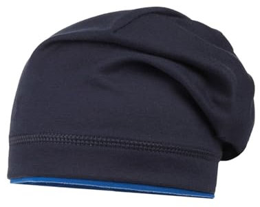 MAXIMO Kinder Mütze dunkelblau/Royalblau 47