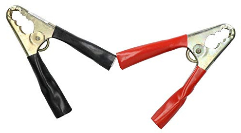 AB Tools 1 Pair of Jump Lead Booster Pack Replacement Clips Clamps Crocodile Grips