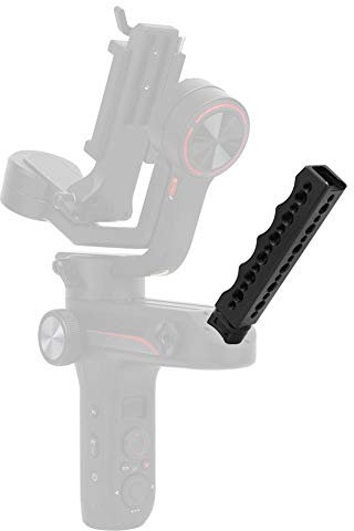 VBESTLIFE Impugnatura per videocamera, Impugnatura per Microfono in Lega di Alluminio Impugnatura per stabilizzatore a Tre Assi SLR Maniglie per WEEBILL S