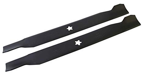 SECURA Jeu de lames (éjection) compatible avec Husqvarna TS 242 960410370 Tracteur de pelouse