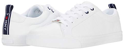 Tommy Hilfiger Lila, Zapatillas Mujer, Blanco, 39 EU