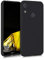 kwmobile Hülle kompatibel mit Huawei Y6s (2019) Hülle - weiches TPU Silikon Case - Cover geeignet für kabelloses Laden - Schwarz matt
