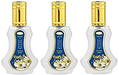 Al Rehab Moschus-Duft, authentisch, 35 ml, hochwertige Qualität, 35 ml, 3 Stück (Aroosah)
