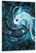 JTYK Aesthetic Poster - Ying Yang Fisch Kunst Poster Leinwand Kunst Poster und Wandkunst Bild Druck Modern Familie Schlafzimmer Dekor Poster 30 x 45 cm