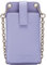 Liebeskind Berlin BASICS Mobile Pouch, Lilac, Medium (HxBxT 17cm x 10cm x 3cm)