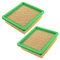 HURI 2x Luftfilter für Fuxtec FX-RM4639 FX-RM5196 eS FX-RM5196PRO FX-RM1855 FX-RM 5.5 5.0 Rasenmäher