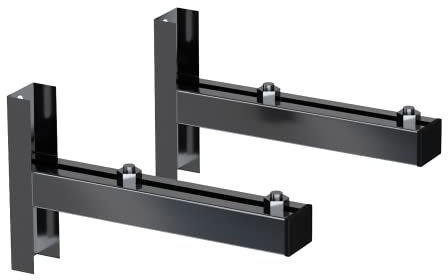 Kratki DW Wandkonsole | ADAM DW Wandkonsole L325 Kaminzubehör | Robust, aus Säurebeständigem Stahl, Hochtemperaturbeständig