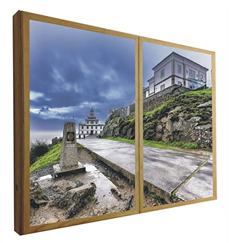 CCRETROILUMINADOS Finestre finte decorative retroilluminate Fisterre 70 x 90 cm