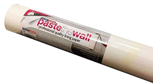 YöL Lining Wallpaper Paste The Wall Paintable Easy to Hang Plain PVC Free