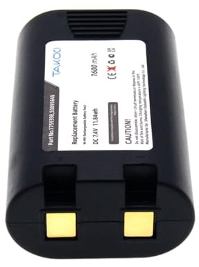 AUVTKALL Replacement Battery for DYMO LabelManager 360D 420P LM360D LM420P R5200 Rhino 4200 420P 5200 LM 360D 1759398 S0895840 W002856 3M PL200 PL-2 0-BAT 7.4V 1600mAh
