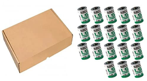 Box/Set de 18 Batteries Lithium LS14250-1/2AA 3,6 V Saft