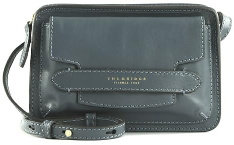 The Bridge Lucrezia Camera Bag Ceruleo abb. Oro
