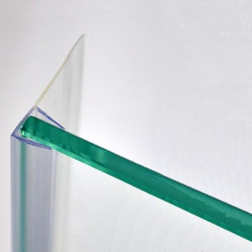 Guarnizione ad Aletta morbida per Box Doccia, Trasparente, 10 mm 220cm