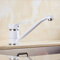 WABVAB Rubinetti, Rubinetto Della Cucina Bianco Girevole a 360 Gradi Cucina Lavello Miscelatore Rubinetto Della Cucina Vanity Rubinetto Miscelatore Acqua