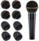 PMELCXD Set di Griglie di Ricambio per Microfono - Con Griglia in Metallo di Alta Qualità e Spugna Interna, Compatibile con Microfoni di Modello SM58, SM58S, SM58LC, SA-M30, SV100, Beta A