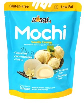 Royal Family Gluten Free Mochi Vanilla Creme 180g