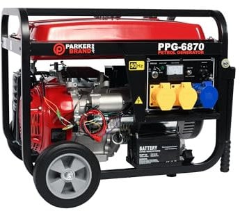6.87 kVA Portable Petrol Generator with Electric Start