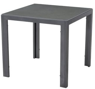 Primaster Gartentisch Alu Loreto 80 x 80 cm Esstisch