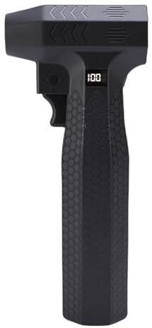 Compressed Air Duster, 80000RPM High Power 3 Gear Adjustable Jet Dry Blower Electric Air Duster Turbo Fan Mode Air Dry Blower for Cleaning BBQ Grills Computer Keyboard Car Home