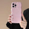 ZTOFERA Case for iPhone 13 Pro Max 6.7 inch, Curly Wave Phone Case Solid Colour Simple Wave Frame Shockproof Soft Silicone Case for iPhone 13 Pro Max, Light Pink