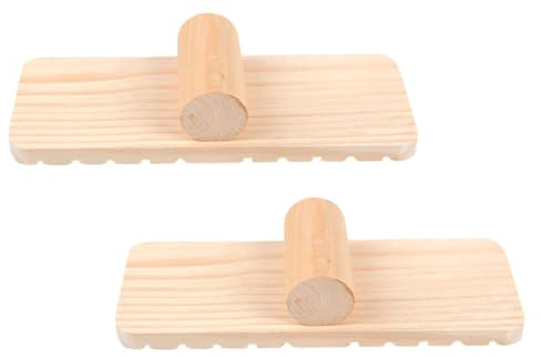 GARVALON 2 Stück Hamster Wippen als Spielplatz und Kletterspielzeug für Kleine Haustiere im Käfig Unterhaltsames Balancierspielzeug für Hamster und Nagetiere