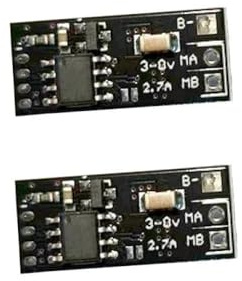 2PCS Brushed Bidirectional ESC 3-8V 2.7A Compatible avec 612 Moteurs sans Fil pour Les Drones de Voitures RC et Les Jouets de modèle DIY
