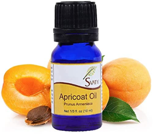 SVATV Apricot Ätherisches Öl Aromatherapieöle in therapeutischer Qualität Duftöl für Diffusor Yoga Massage & DIY Körperpflege 10 ml (Apricot)