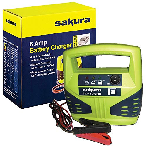 UKB4C 12 Volt 8 Amp Car Battery Charger up to 2.5L for VW Volkswagen Golf