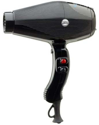 Gamma Più Professional Hair Dryer Dual Aria Ionic. Ionic Generator. Variable Speed. Lightweight. Low Noise. Salon. Powerful. Heat Control. Silver Coated Grill. W 1850-2200. Italian socket