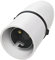 Bayonet Cap Ceiling Lamp Bulb Holder T2 Cord Grip for use with Light Bulb Bayonet Light Pendant Un-Switched Light Fitting Holder (White)