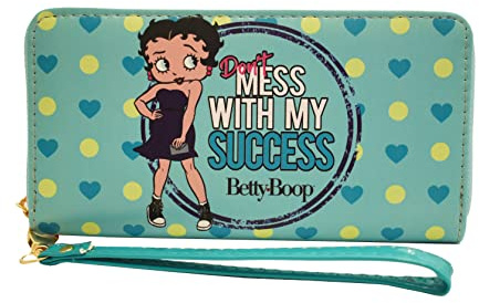 Midsouth Products Betty Boop Geldbörse, Blaugrün/Ein Hauch von Paradies (Trace of Paradise), Don't Mess With My Success