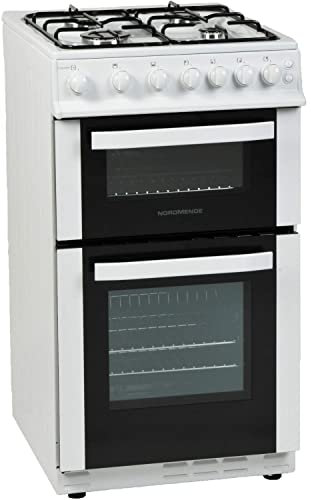 Nordmende 50cm Double Cavity LPG Gas Cooker - White