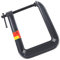 Pince en C Dispositif de Serrage Travaux de Menuiserie de Bricolage Type G Pinces à Gorge Profonde (Epaisseur de Serrage 100*Profondeur 185mm)