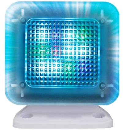 McbeAn Fake TV Simulator, LED TV Simulator Home Security Anti-Burglar Equipment, Auto Power On/Dusk Sensor/Built-in Light Source Sensor, for Use When There Is No One At Home