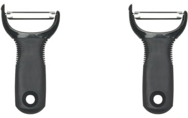 OXO Good Grips Y-Sparschäler/Spargelschäler aus Edelstahl (Packung mit 2)