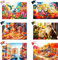 6 Pack 36 Large Piece Puzzle Age 8+ for Adults - Dementia Alzheimer's Products and Activities for The Elderly - Easy Puzzles Gift Memory Games for Patients in Nursing Home